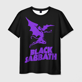 Мужская футболка 3D с принтом Black Sabbath в Новосибирске, 100% полиэфир | прямой крой, круглый вырез горловины, длина до линии бедер | black sabbath | hard rock | heavy metal | блэк сабат | группы | метал | музыка | оззи осборн | рок | хард рок | хэви метал