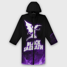 Дождевик унисекс 3D с принтом Black Sabbath NEON в городе Новоалтайск,  |  | black sabbath | hard rock | heavy metal | purple | блэк сабат | группы | метал | музыка | оззи осборн | рок | фиолетовый | хард рок | хэви метал