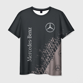 Мужская футболка 3D с принтом MERCEDES   МЕРСЕДЕС в Белгороде, 100% полиэфир | прямой крой, круглый вырез горловины, длина до линии бедер | amg | auto | bens | benz | logo | merc | mercedes | mercedes benz | mersedes | moto | star | vthctltc | авто | амг | бенц | звезда | класс | лого | логотип | мерин | мерс | мерседес | мерседес бенц | мото | символ | символы | ьуксувуы