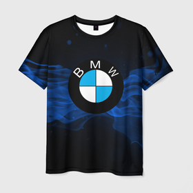 Мужская футболка 3D с принтом BMW в Санкт-Петербурге, 100% полиэфир | прямой крой, круглый вырез горловины, длина до линии бедер | auto | automobile | bmw | car | carbon | machine | motor | motor car | sport car | автомашина | бмв | бренд | легковой автомобиль | марка | спортивный автомобиль | тачка