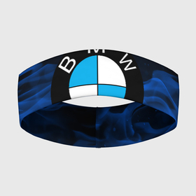 Повязка на голову 3D с принтом BMW в Екатеринбурге,  |  | auto | automobile | bmw | car | carbon | machine | motor | motor car | sport car | автомашина | бмв | бренд | легковой автомобиль | марка | спортивный автомобиль | тачка