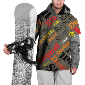 Накидка на куртку 3D с принтом Буквы надписи в Тюмени, 100% полиэстер |  | английский язык | буквы | иностранные слова | надписи | слова | текстуры | шрифты