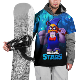 Накидка на куртку 3D с принтом Brawl Stars Фрэнк (Frank) в Петрозаводске, 100% полиэстер |  | brawl | brawl stars | brawlstars | brawl_stars | frank | jessie | бравл | бравлстарс | фрэнк