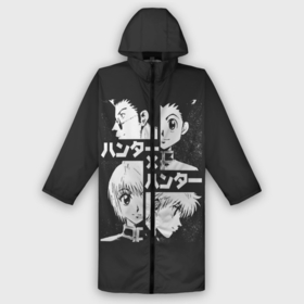 Дождевик унисекс 3D с принтом Лого лиц XX Hunter в городе Новоалтайск,  |  | alluka | anime | chrollo | gon | hisoka | hunter | hunter x hunter | hxh | japan | kalluto | killua | kurapika | lucilfer | x | аниме | гон | куроро | люцифер | мульт | охотник | х | хисока | япония