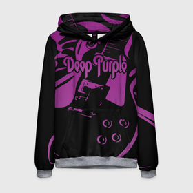 Мужская толстовка 3D с принтом Deep Purple в Санкт-Петербурге, 100% полиэстер | двухслойный капюшон со шнурком для регулировки, мягкие манжеты на рукавах и по низу толстовки, спереди карман-кенгуру с мягким внутренним слоем. | deep purple | whoosh | дэвид ковердейл | иэн гиллан | метал | ричи блэкмор | роджер гловер | рок | свист | хард | хэви
