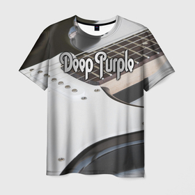 Мужская футболка 3D с принтом Deep Purple , 100% полиэфир | прямой крой, круглый вырез горловины, длина до линии бедер | deep purple | whoosh | дэвид ковердейл | иэн гиллан | метал | ричи блэкмор | роджер гловер | рок | свист | хард | хэви