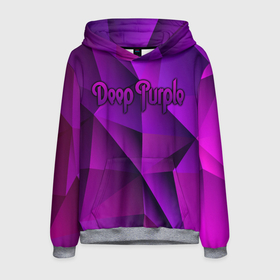 Мужская толстовка 3D с принтом Deep Purple в Петрозаводске, 100% полиэстер | двухслойный капюшон со шнурком для регулировки, мягкие манжеты на рукавах и по низу толстовки, спереди карман-кенгуру с мягким внутренним слоем. | Тематика изображения на принте: deep purple | whoosh | дэвид ковердейл | иэн гиллан | метал | ричи блэкмор | роджер гловер | рок | свист | хард | хэви