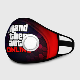 Маска из неопрена с принтом GTA ONLINE / ГТА ОНЛАЙН в городе Новоалтайск, неопрен 100% | Форма огибающая нос. Резинки для ушей с дополнительной резинкой на затылке. Клапан для выдоха для активного дыхания при занятиях спортом. Эластичный материал маски и окантовки для лучшего растяжения и прилегания маски.  | Тематика изображения на принте: andreas | auto | game | games | grand | gta | gta 5 | gta online | gta5 | gtaonline | logo | online | san | theft | unf | автоугонщик | андреас | великий | гта | гта 5 | гта онлайн | гта5 | гтаонлайн | игра | игры | лого | логотипы | онлайн | пеф