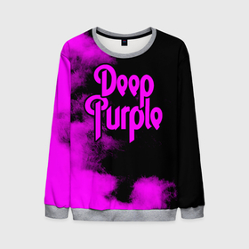 Мужской свитшот 3D с принтом Deep Purple в Петрозаводске, 100% полиэстер с мягким внутренним слоем | круглый вырез горловины, мягкая резинка на манжетах и поясе, свободная посадка по фигуре | deep purple | альбом | гловер | группа | дееп | деп | ди | дип | диперпл | дипперпл | иэн гиллан | иэн пэйс | лого | логотип | метал | морс | пепл | перпл | прогрессивный | психоделический | рок | символ | хард