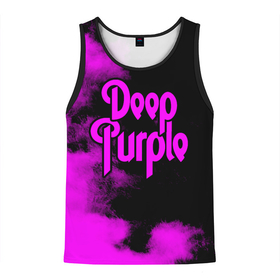 Мужская майка 3D с принтом Deep Purple в Петрозаводске, 100% полиэстер | круглая горловина, приталенный силуэт, длина до линии бедра. Пройма и горловина окантованы тонкой бейкой | deep purple | альбом | гловер | группа | дееп | деп | ди | дип | диперпл | дипперпл | иэн гиллан | иэн пэйс | лого | логотип | метал | морс | пепл | перпл | прогрессивный | психоделический | рок | символ | хард