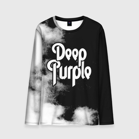 Мужской лонгслив 3D с принтом Deep Purple в Петрозаводске, 100% полиэстер | длинные рукава, круглый вырез горловины, полуприлегающий силуэт | deep purple | альбом | гловер | группа | дееп | деп | ди | дип | диперпл | дипперпл | иэн гиллан | иэн пэйс | лого | логотип | метал | морс | пепл | перпл | прогрессивный | психоделический | рок | символ | хард