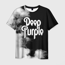 Мужская футболка 3D с принтом Deep Purple , 100% полиэфир | прямой крой, круглый вырез горловины, длина до линии бедер | deep purple | альбом | гловер | группа | дееп | деп | ди | дип | диперпл | дипперпл | иэн гиллан | иэн пэйс | лого | логотип | метал | морс | пепл | перпл | прогрессивный | психоделический | рок | символ | хард