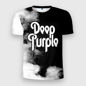 Мужская футболка 3D Slim с принтом Deep Purple в Белгороде, 100% полиэстер с улучшенными характеристиками | приталенный силуэт, круглая горловина, широкие плечи, сужается к линии бедра | deep purple | альбом | гловер | группа | дееп | деп | ди | дип | диперпл | дипперпл | иэн гиллан | иэн пэйс | лого | логотип | метал | морс | пепл | перпл | прогрессивный | психоделический | рок | символ | хард