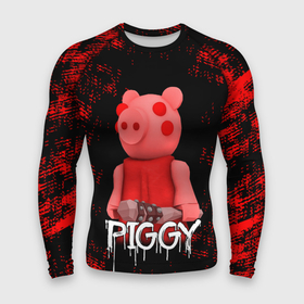 Мужской рашгард 3D с принтом ROBLOX PIGGY  СВИНКА ПИГГИ в Кировске,  |  | pig | piggy | roblox | игра | компьютерная игра | логотип | онлайн | онлайн игра | пигги | поросенок | роблакс | роблокс | свинка | свинья