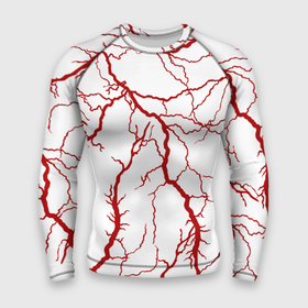 Мужской рашгард 3D с принтом Сосуды ,  |  | абстрактные | алые | артерии | вены | ветки | волны | врач | гроза | доктор | красные | кровавый | кровь | линии | медик | медицинские | молния | мышцы | нити | паутина | полосы | сердце | сетка | сосуды
