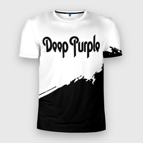 Мужская футболка 3D Slim с принтом Deep Purple в Кировске, 100% полиэстер с улучшенными характеристиками | приталенный силуэт, круглая горловина, широкие плечи, сужается к линии бедра | Тематика изображения на принте: deep purple | whoosh | дэвид ковердейл | иэн гиллан | метал | ричи блэкмор | роджер гловер | рок | свист | хард | хэви