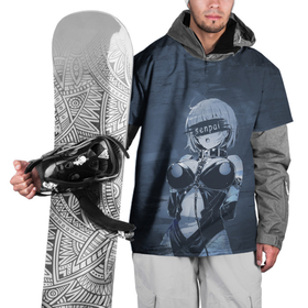 Накидка на куртку 3D с принтом Senpai , 100% полиэстер |  | Тематика изображения на принте: anime | senpai | tyan | аниме | сенпай
