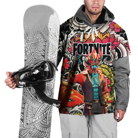Накидка на куртку 3D с принтом FORTNITE , 100% полиэстер |  | Тематика изображения на принте: 2019 | battle royale | chapter 2 | epic games | fortnite | game | season x | zombie | зомби | фортнайт