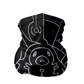 Бандана-труба 3D с принтом Гусеничка из Hollow Knight , 100% полиэстер, ткань с особыми свойствами — Activecool | плотность 150‒180 г/м2; хорошо тянется, но сохраняет форму | caterpillar | hollow knight | гусеничка | полый рыцарь | холлоу найт