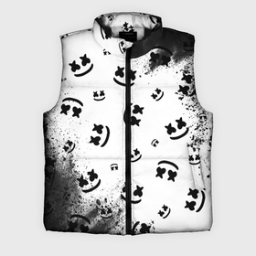 Мужской жилет утепленный 3D с принтом MARSHMELLO  МАРШМЕЛЛОУ в Новосибирске,  |  | face | logo | marsh | marshmallow | marshmello | marshmelo | mello | smile | лицо | лого | маршмеллов | маршмеллоу | маршмеллу | маршмело | маршмелов | маршмелоу | маска | музыка | рожица | символ | смайл | улыбка