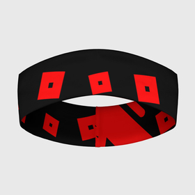 Повязка на голову 3D с принтом ROBLOX   РОБЛОКС ,  |  | blocks | blox | game | games | logo | minecraft | mobile | online | roblocks | roblox | robux | studio | блоки | игра | игры | квадрат | квадратик | кщидщч | лого | логотип | майнкрафт | онлайн | роблокс | робукс | символ | символы | студия