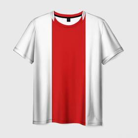 Мужская футболка 3D с принтом Флаг Беларуси в Новосибирске, 100% полиэфир | прямой крой, круглый вырез горловины, длина до линии бедер | belarus | беларусь | белоруссия | брест | гомель | гродно | минск