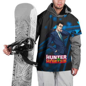Накидка на куртку 3D с принтом Леорио Hunter x Hunter в Екатеринбурге, 100% полиэстер |  | anime | hunter | hunter x hunter | zoldyck | аниме | зодиак | леорио | охотник | охотники | паладинайт