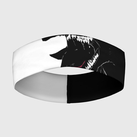 Повязка на голову 3D с принтом Волки в Курске,  |  | animals | art | beast | fangs | predator | wolves | арт | волки | животные | зверь | клыки | хищник