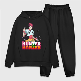 Мужской костюм хлопок OVERSIZE с принтом Хисока Мороу (без фона) в Тюмени,  |  | anime | hunter | hunter x hunter | zoldyck | аниме | зодиак | охотник | охотники | хисока