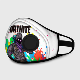 Маска из неопрена с принтом FORTNITE CROW в городе Новоалтайск, неопрен 100% | Форма огибающая нос. Резинки для ушей с дополнительной резинкой на затылке. Клапан для выдоха для активного дыхания при занятиях спортом. Эластичный материал маски и окантовки для лучшего растяжения и прилегания маски.  | 2019 | battle royale | chapter 2 | epic games | fortnite | game | season x | zombie | зомби | фортнайт