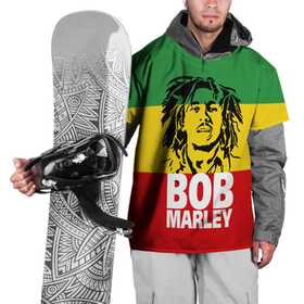 Накидка на куртку 3D с принтом Bob Marley в Кировске, 100% полиэстер |  | bob | bob marley | движение | музыка | рэгги | свобода | стиль | счастье | ямайка