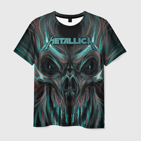 Мужская футболка 3D с принтом Metallica , 100% полиэфир | прямой крой, круглый вырез горловины, длина до линии бедер | album | black | concert | heavy | kirk | metal | metallica | music | rock | tolls | джеймс хэтфилд | кирк хэмметт | клифф бёртон | ларс ульрих | метал | металлика | трэш