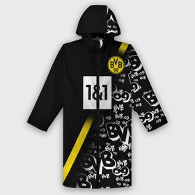 Дождевик унисекс 3D с принтом Dortmund 2020 2021 ФОРМА в городе Новоалтайск,  |  | 09 | borussia | borussia dortmund | bvb | bvb 09 | dortmund | fc | football club | sport | боруссия | дортмунд | спортивные | униформа | фирменые цвета | фк | футбольный клуб