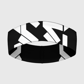 Повязка на голову 3D с принтом КИБЕРПАНК СИМВОЛ в Екатеринбурге,  |  | абстракция | будущее | геометрия | графика | игры | иероглифы | киберпанк | лини | символы | фантастика | фильмы