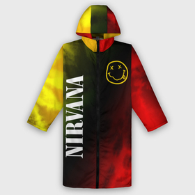 Дождевик унисекс 3D с принтом NIRVANA   НИРВАНА в городе Новоалтайск,  |  | band | cobain | face | kurt | logo | music | nirvana | rock | rocknroll | группа | кобейн | курт | лого | логотип | музыка | музыкальная | нирвана | рожица | рок | рокнролл | символ