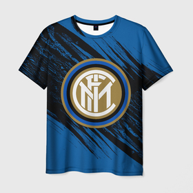 Мужская футболка 3D с принтом Inter , 100% полиэфир | прямой крой, круглый вырез горловины, длина до линии бедер | fc | football | futbal | inert | internzionale | интер | интернационале | италия | клуб | лого | логотип | милан | фк | форма | формы | футбол | футбольный