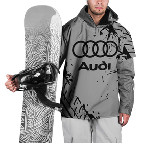 Накидка на куртку 3D с принтом AUDI   АУДИ в Тюмени, 100% полиэстер |  | Тематика изображения на принте: audi | auto | felb | logo | moto | quattro | sport | symbol | авто | автомобильные | ауди | кватро | кольца | лого | логотип | логотипы | марка | мото | символ | спорт | фгвш | шильдик