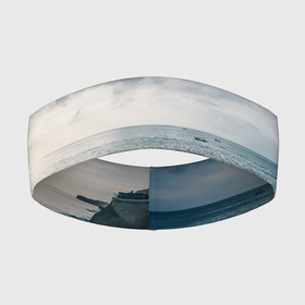 Повязка на голову 3D с принтом Море в Новосибирске,  |  | брызги | вода | воды | волна | волны | камень | камни | море | морские | морской | небеса | небо | облака | облако | океан | прибой | природа | туча | тучи