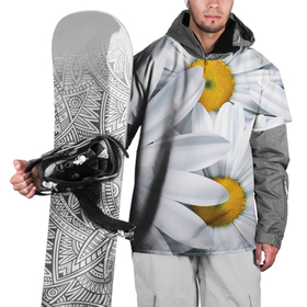 Накидка на куртку 3D с принтом Большие ромашки в Кировске, 100% полиэстер |  | Тематика изображения на принте: 3301 | 4800 | dpi | большие | весна | лето | осень | ромашки