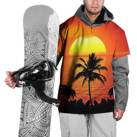 Накидка на куртку 3D с принтом Пальмы на фоне моря , 100% полиэстер |  | Тематика изображения на принте: summer | восход | гаваи | гавайская | закат | лето | море | океан | отдых | отпуск | пальма | пальмы | солнце | туризм | туристическая