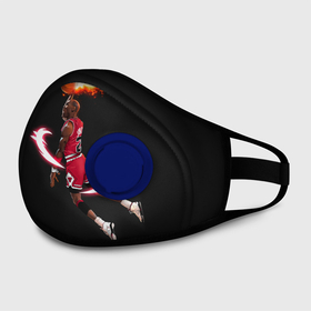 Маска из неопрена с принтом MICHAEL JORDAN в городе Новоалтайск, неопрен 100% | Форма огибающая нос. Резинки для ушей с дополнительной резинкой на затылке. Клапан для выдоха для активного дыхания при занятиях спортом. Эластичный материал маски и окантовки для лучшего растяжения и прилегания маски.  | jordan | michael | michael jordan | nba | баскетбол | баскетболист | джордан | защитник | майкл | майкл джордан | нба