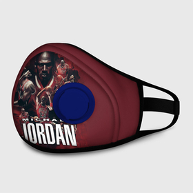 Маска из неопрена с принтом MICHAEL JORDAN в городе Новоалтайск, неопрен 100% | Форма огибающая нос. Резинки для ушей с дополнительной резинкой на затылке. Клапан для выдоха для активного дыхания при занятиях спортом. Эластичный материал маски и окантовки для лучшего растяжения и прилегания маски.  | jordan | michael | michael jordan | nba | баскетбол | баскетболист | джордан | защитник | майкл | майкл джордан | нба