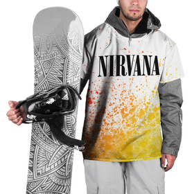 Накидка на куртку 3D с принтом NIRVANA   НИРВАНА в Курске, 100% полиэстер |  | band | cobain | face | kurt | logo | music | nirvana | rock | rocknroll | группа | кобейн | курт | лого | логотип | музыка | музыкальная | нирвана | рожица | рок | рокнролл | символ