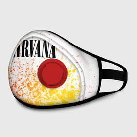 Маска из неопрена с принтом NIRVANA / НИРВАНА в городе Новоалтайск, неопрен 100% | Форма огибающая нос. Резинки для ушей с дополнительной резинкой на затылке. Клапан для выдоха для активного дыхания при занятиях спортом. Эластичный материал маски и окантовки для лучшего растяжения и прилегания маски.  | band | cobain | face | kurt | logo | music | nirvana | rock | rocknroll | группа | кобейн | курт | лого | логотип | музыка | музыкальная | нирвана | рожица | рок | рокнролл | символ