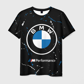 Мужская футболка 3D с принтом BMW   БМВ в Белгороде, 100% полиэфир | прямой крой, круглый вырез горловины, длина до линии бедер | 2020 | auto | b m w | bmv | bmw | car | logo | moto | performance | power | series | sport | авто | б м в | бмв | игра | игры | иьц | лого | логотип | марка | машина | мото | мотоцикл | павер | перфоманс | серии | серия | символ | спорт