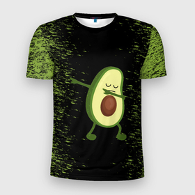 Мужская футболка 3D спортивная с принтом Авокадо в Екатеринбурге, 100% полиэстер с улучшенными характеристиками | приталенный силуэт, круглая горловина, широкие плечи, сужается к линии бедра | авокадо | веган | еда блогеров | мемы | минимализм | прикольные картинки | прикольные надписи | растение | смешное авокадо | фрукт