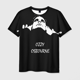 Мужская футболка 3D с принтом оззи, рок, осборн, музыка в Кировске, 100% полиэфир | прямой крой, круглый вырез горловины, длина до линии бедер | музыка | оззи | осборн | рок