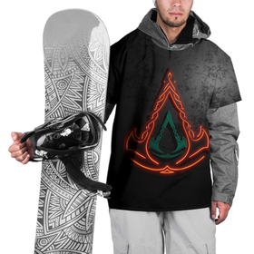 Накидка на куртку 3D с принтом Assassins Creed Valhalla в Санкт-Петербурге, 100% полиэстер |  | Тематика изображения на принте: eivor | valhalla | vikings | вальгалла | вальхалла | викинги | эйвор
