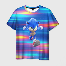 Мужская футболка 3D с принтом Sonic | Speed в Петрозаводске, 100% полиэфир | прямой крой, круглый вырез горловины, длина до линии бедер | blue | dendi | game | mult | multfilm | pc | sega | sonic | sonic the hedgehog | speed | xbox | грозы | еж | ежик | молния | мульт | мультик | мультфильм | синий | скорость | соник | соник в кино | яркий