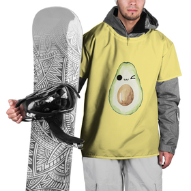 Накидка на куртку 3D с принтом Авокадо в Тюмени, 100% полиэстер |  | Тематика изображения на принте: авокадо